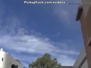 Spaniard pickup at the bus stop and fucked her